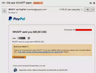 Cara Cepat Mendapatkan Uang Ratusan Dollar Dari Whaff Versi Terbaru !!!! 